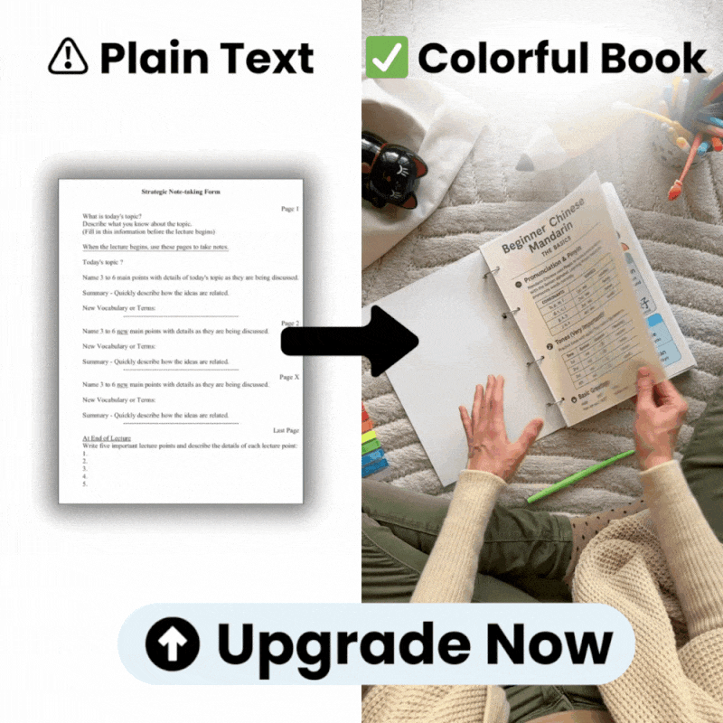 Upgrade To 1000+ Colorful Notes
